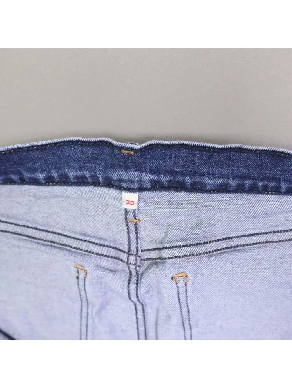 Levi's Button Front Denim Midi Skirt Size 30 Medium Wash Patch Pocket High Rise
